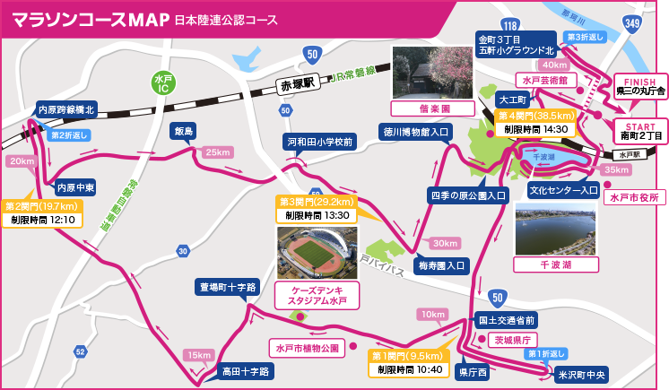 マラソンコースMAP マラソンコースMAP